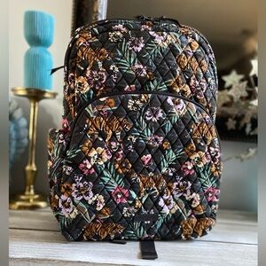 Vera Bradley Essential Large Backpack in Quilted Cotton ✨ Bali Jungle | tigers